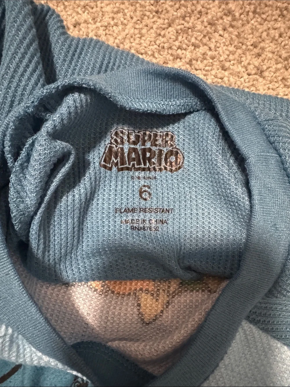 Nintendo official pajama
